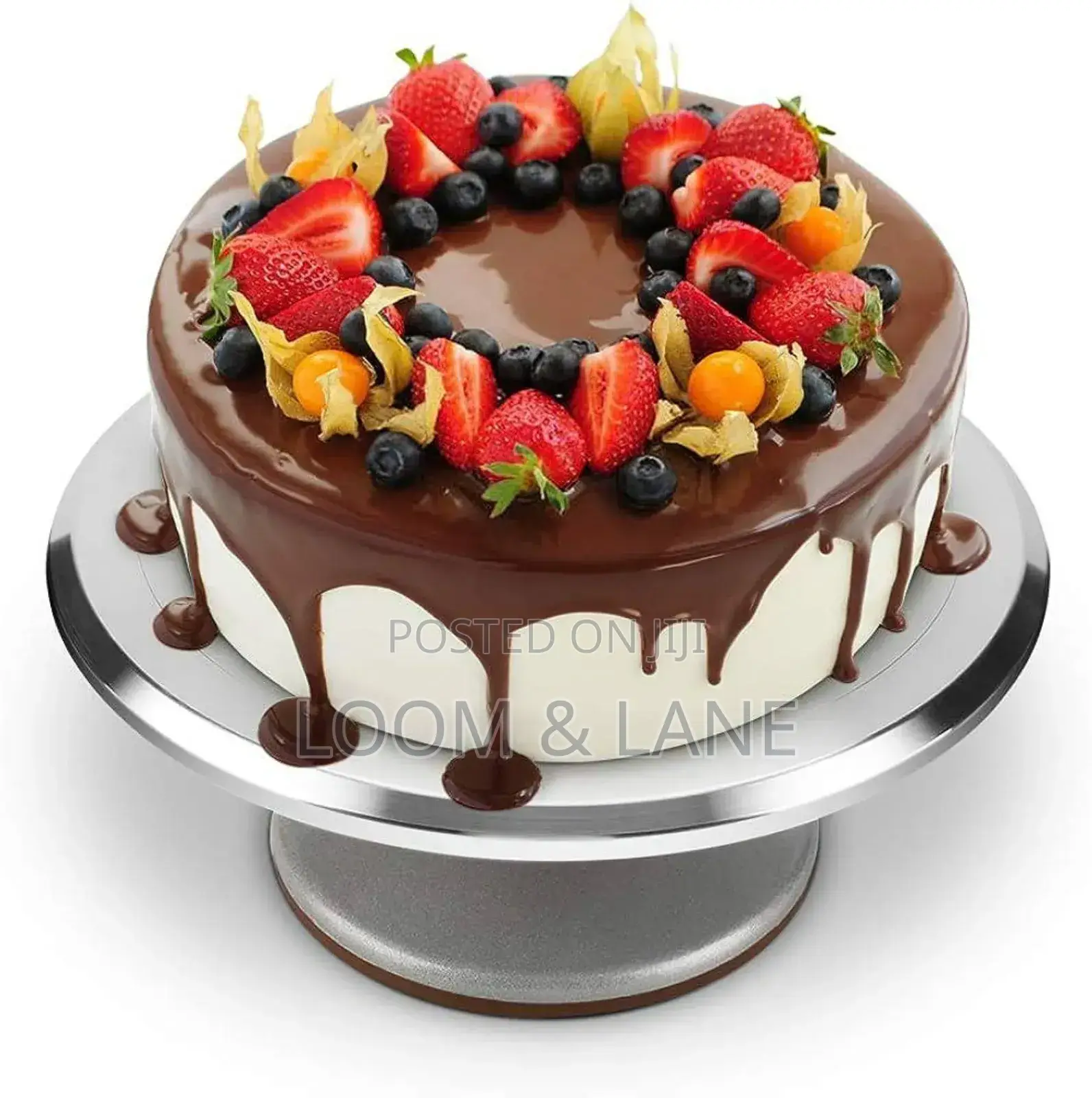 Stainless Steel Rotating Cake Turntable Stand