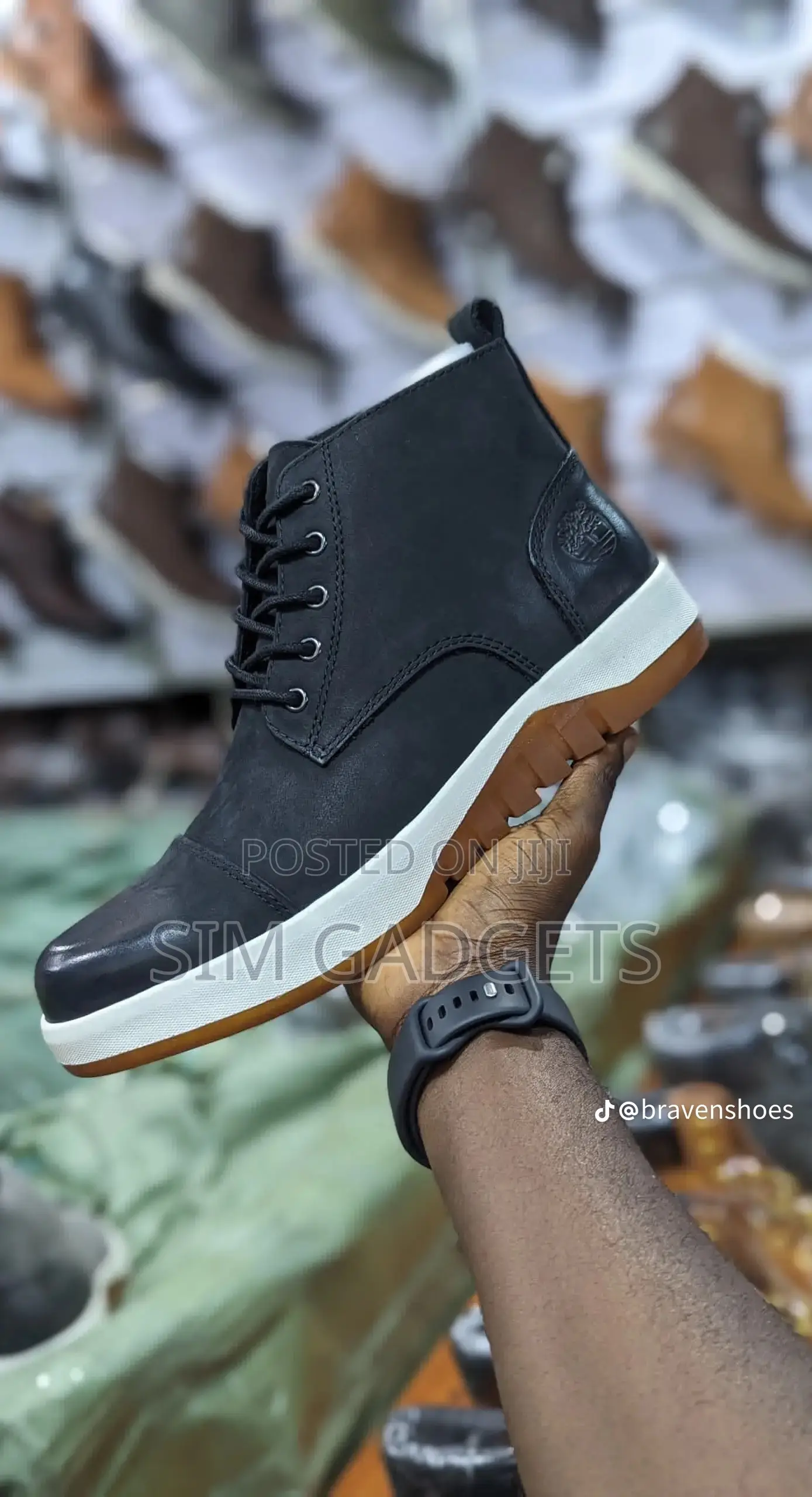 Timberland Black Boot Shoes