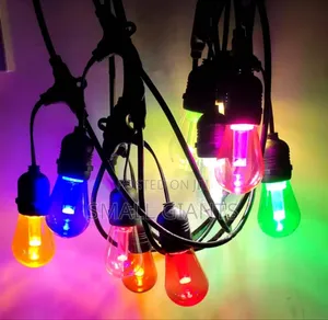 Waterproof 5 MTRS LED Filament RGB String Bulbs