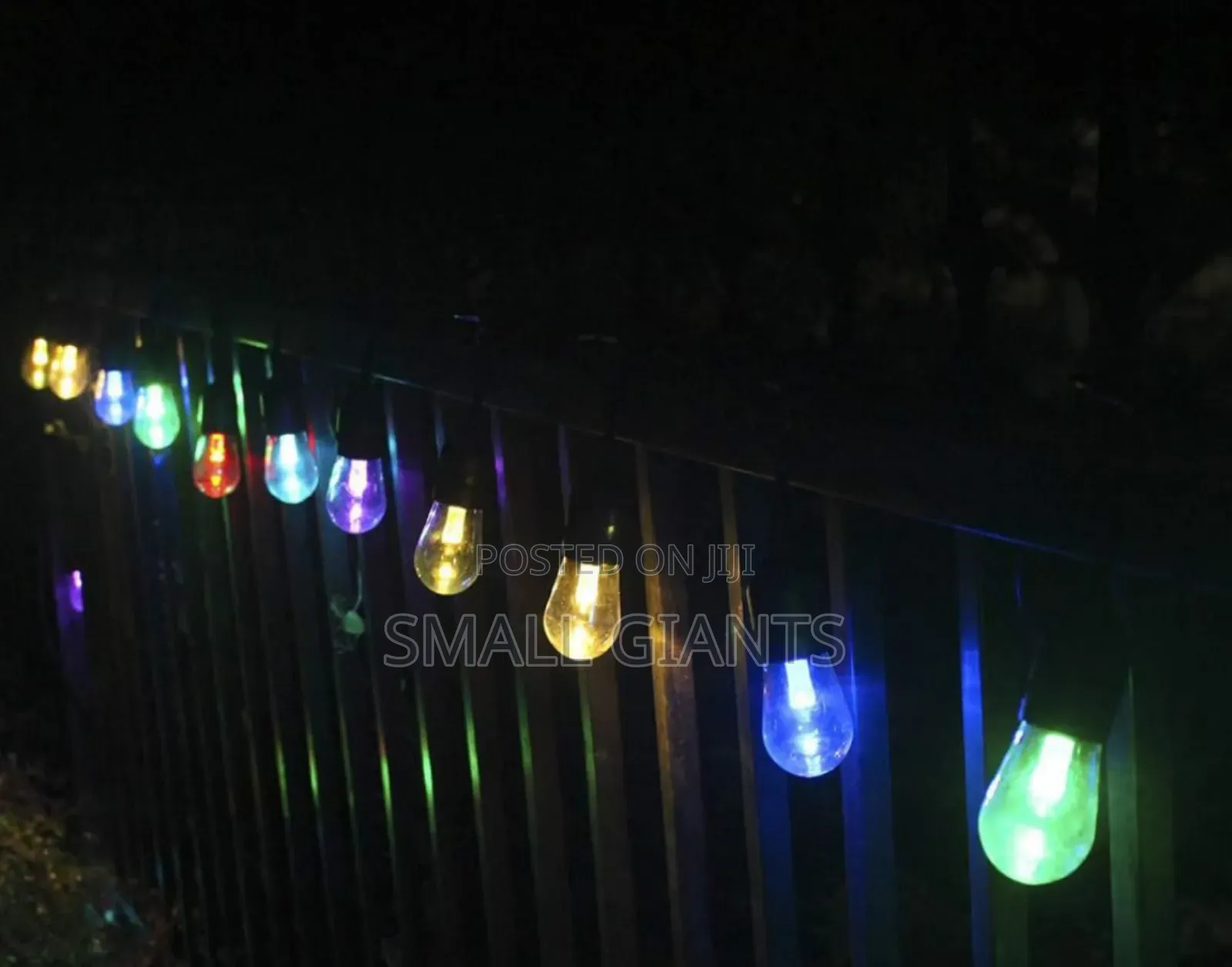 Waterproof 5 MTRS LED Filament RGB String Bulbs
