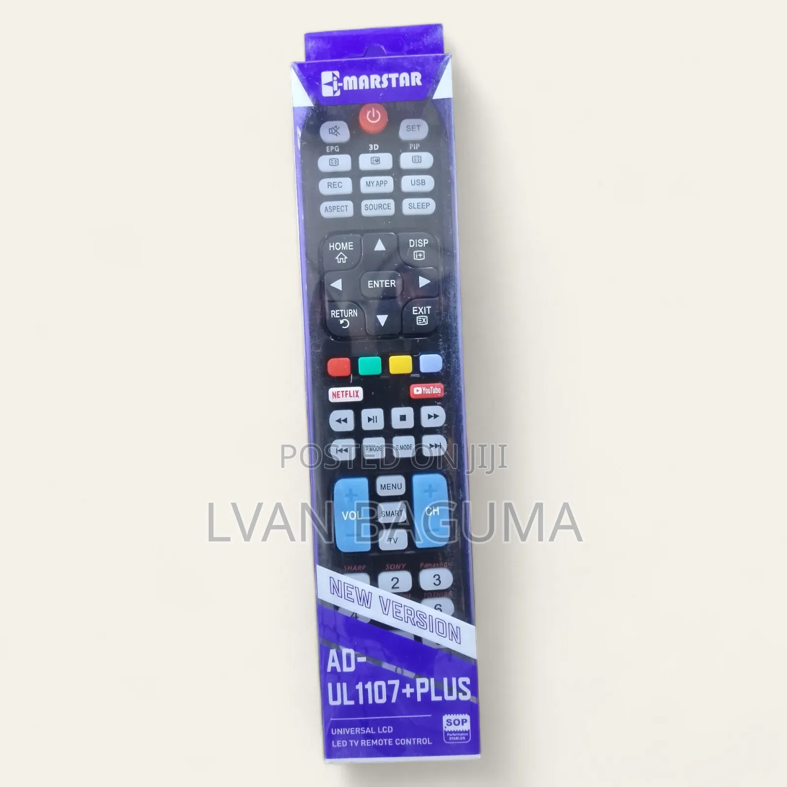 Marstar Universal LED / LCD Smart TVS Remote - Most Brands