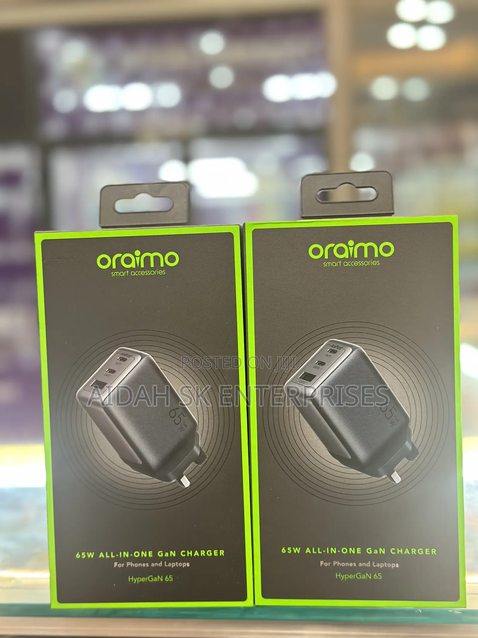 Oraimo 65W All in One Gan Charger