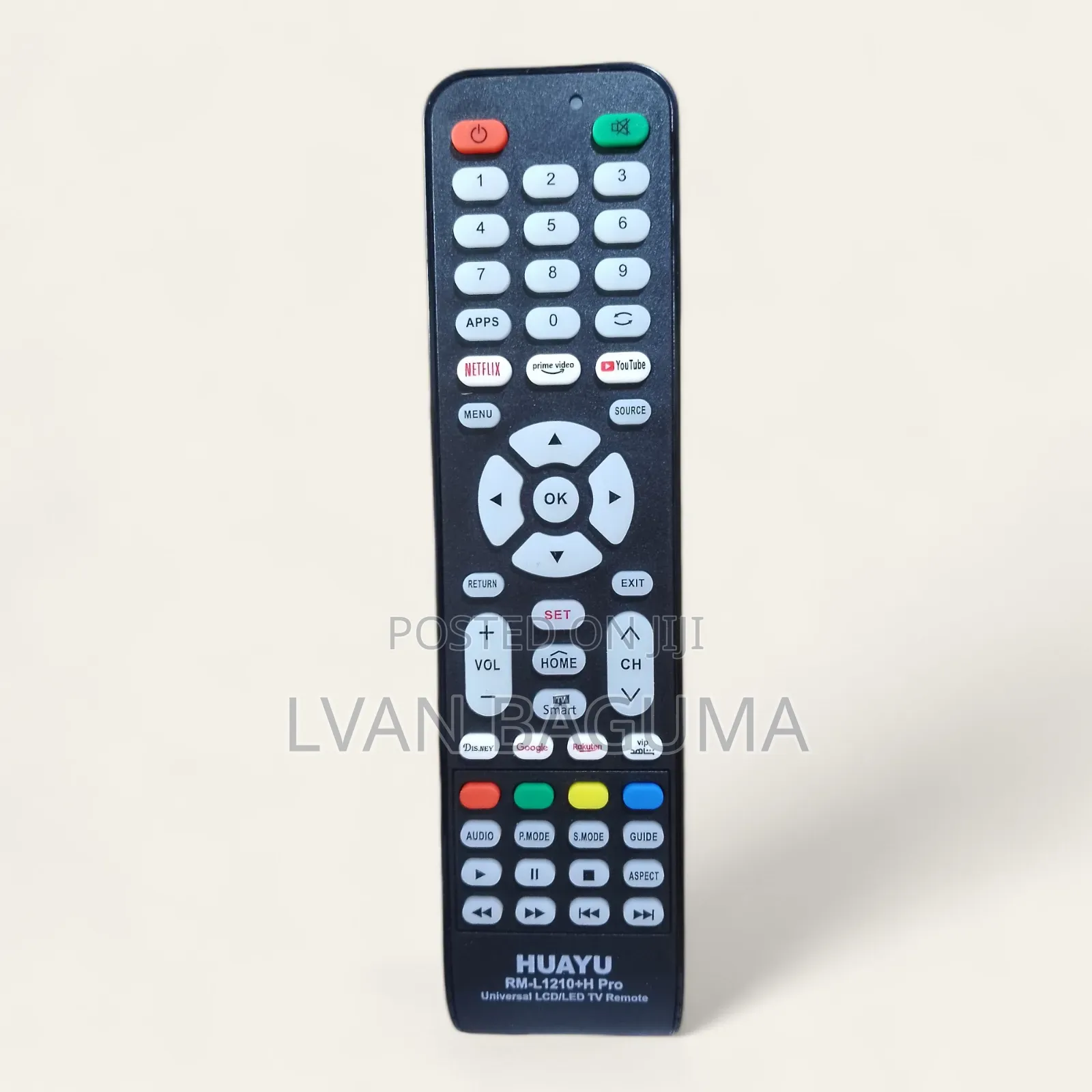 HUAYU Universal LCD / LED Smart TVS Remote - Most Brands