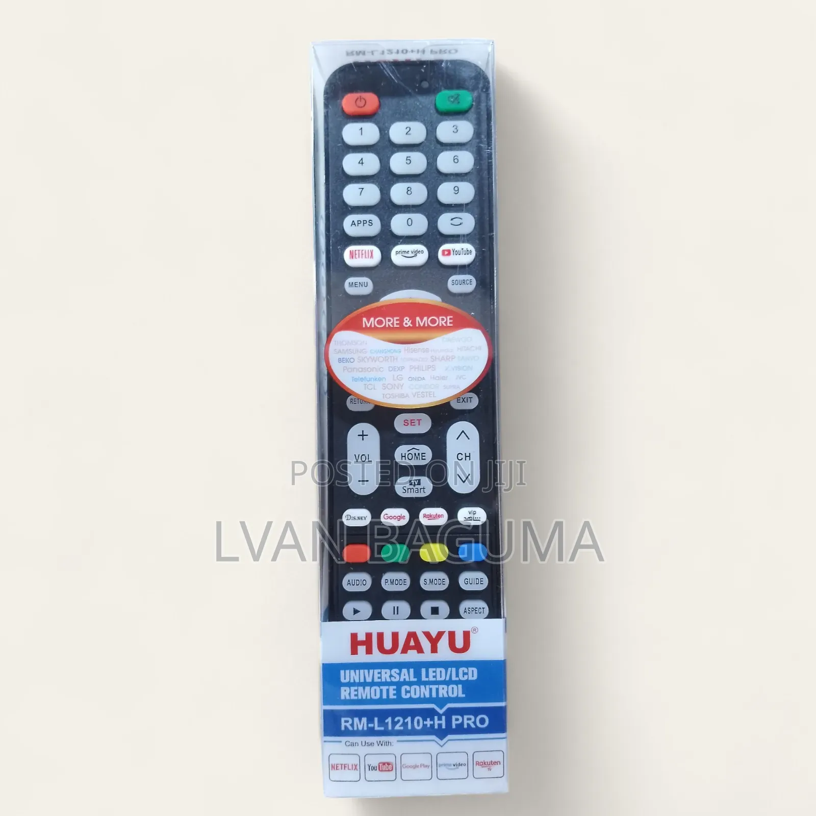 HUAYU Universal LCD / LED Smart TVS Remote - Most Brands