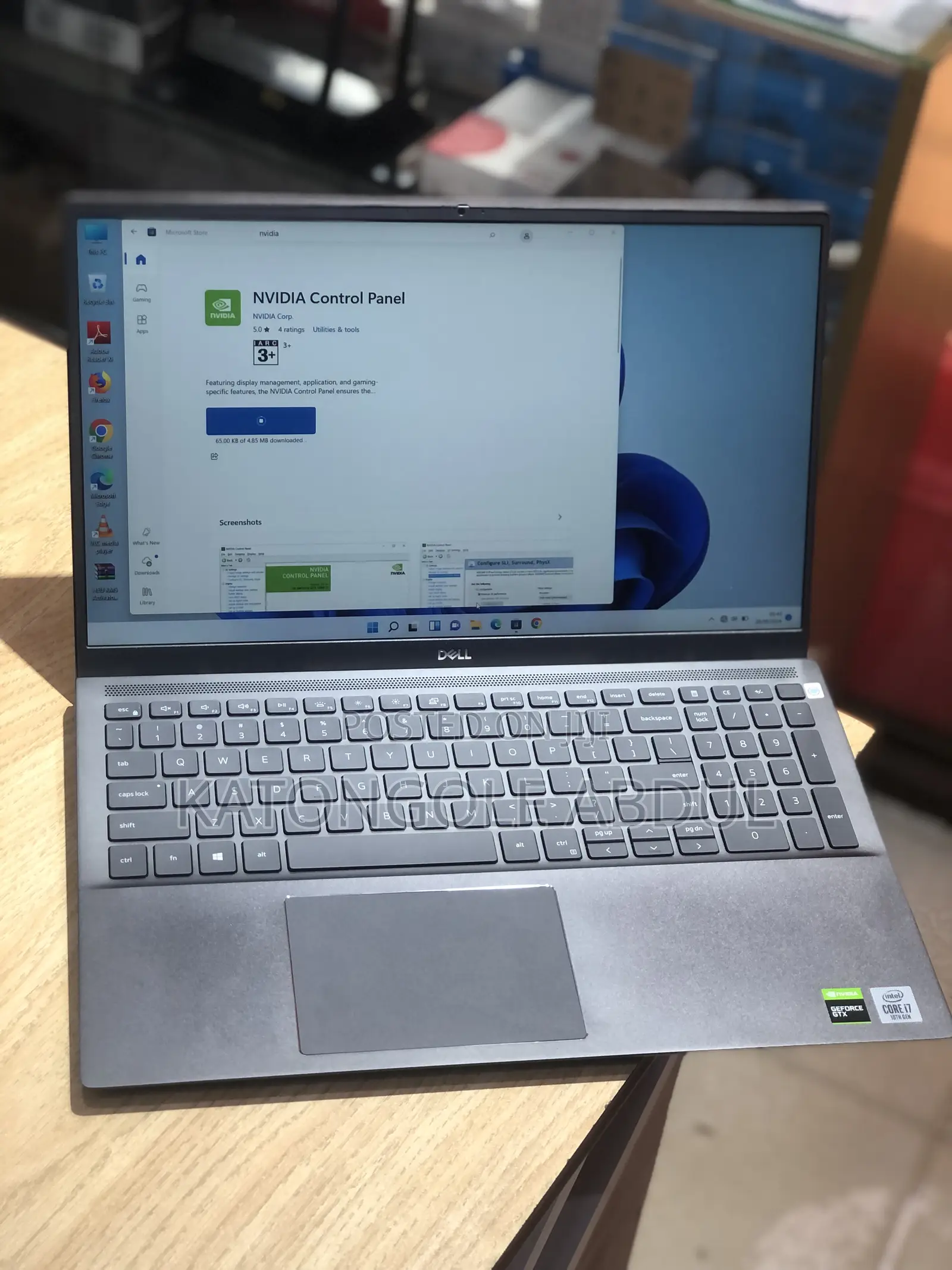 New Laptop Dell Vostro 7510 16GB Intel Core I7 SSD 500GB
