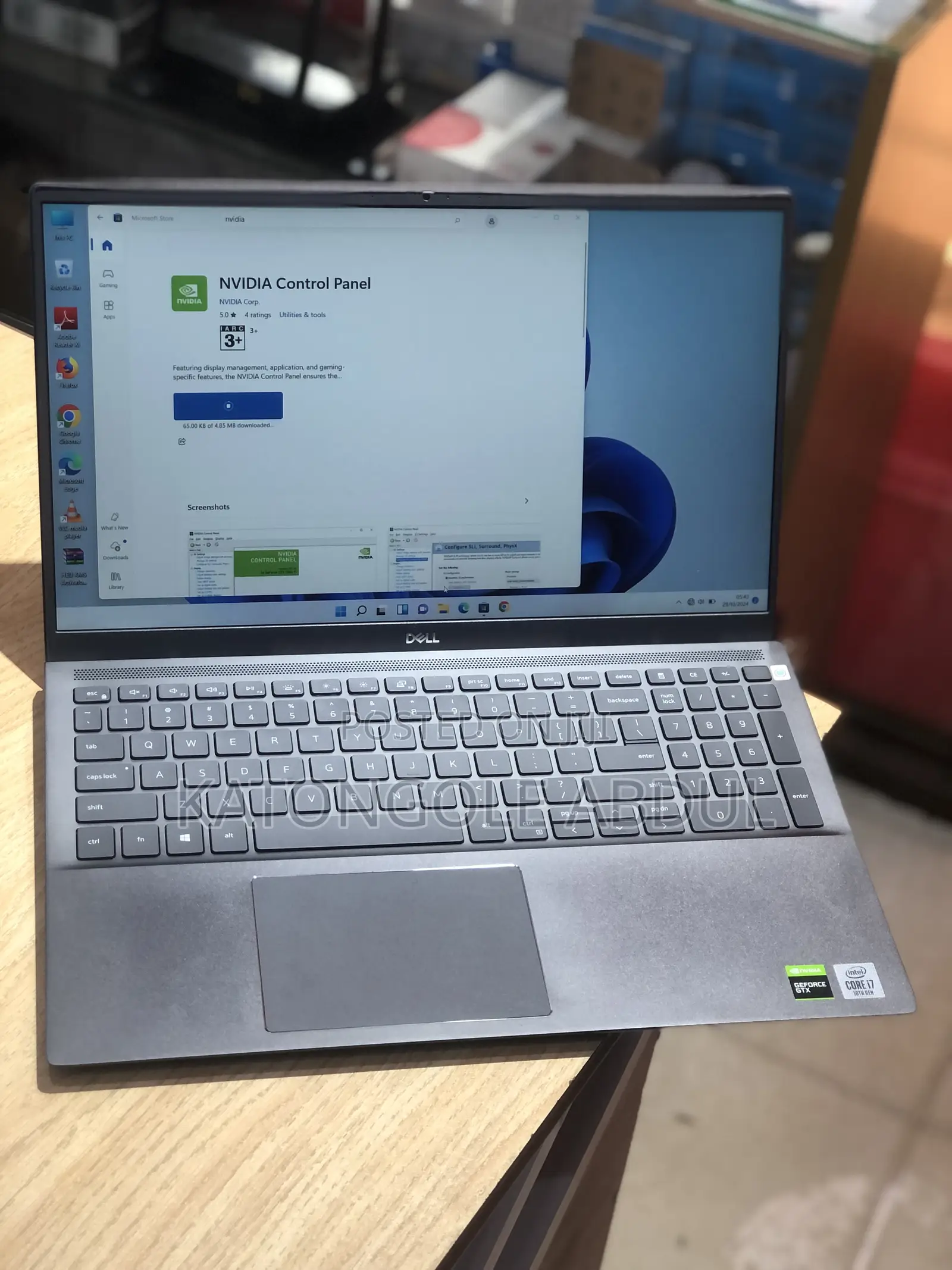 New Laptop Dell Vostro 7510 16GB Intel Core I7 SSD 500GB