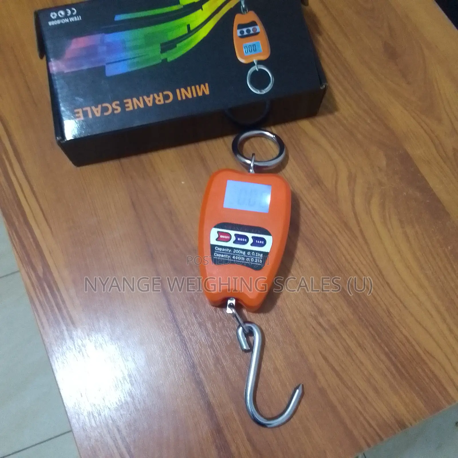 Commercial Accurate Mini Crane Weighing Scale 200kgtem/8088
