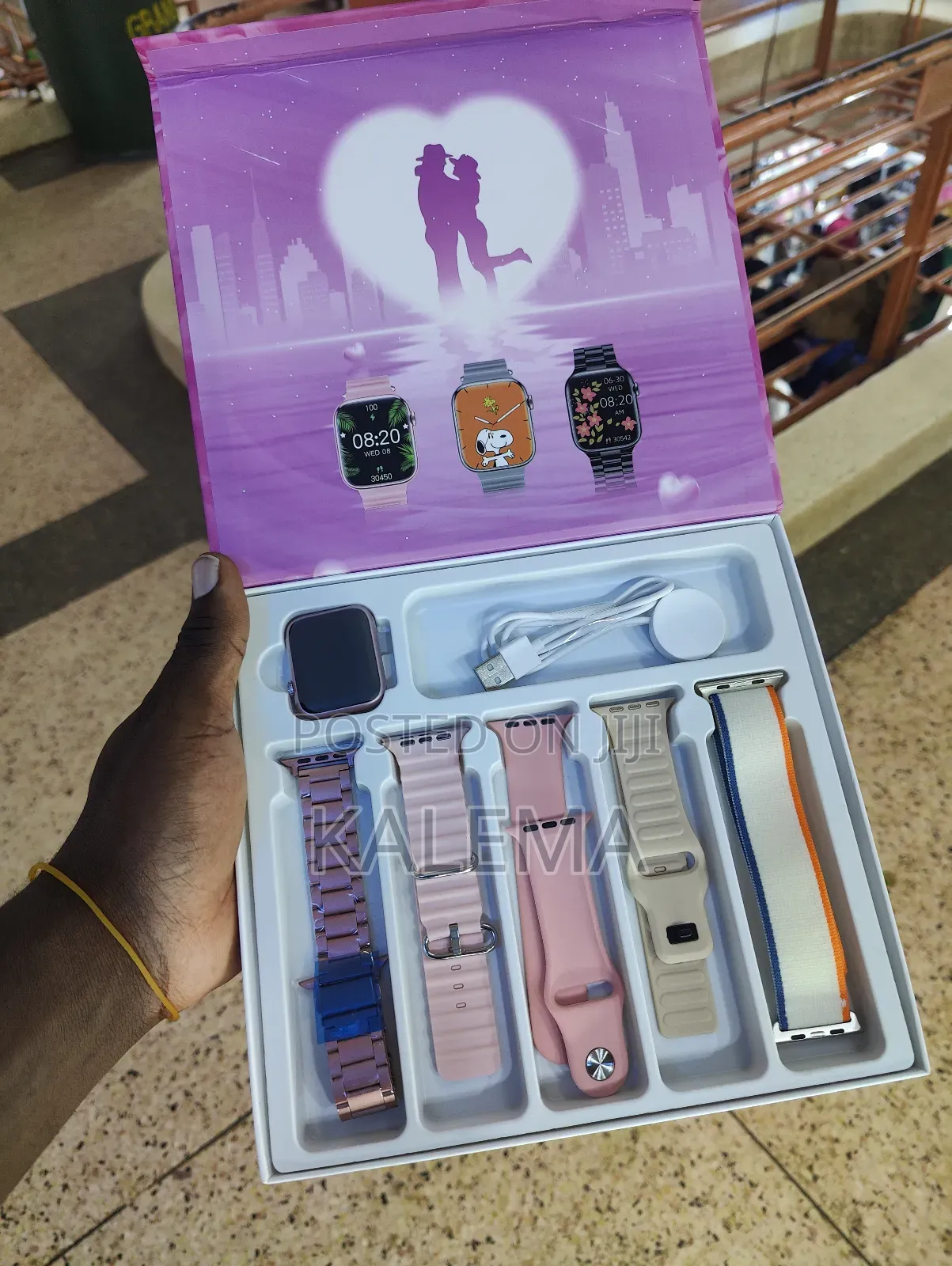 Ws1 Smartwatch With 5 Strips