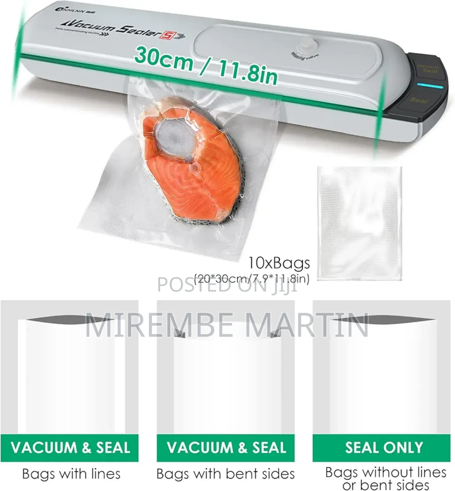 Vacuum Sealer One-Touch Sealing Machine