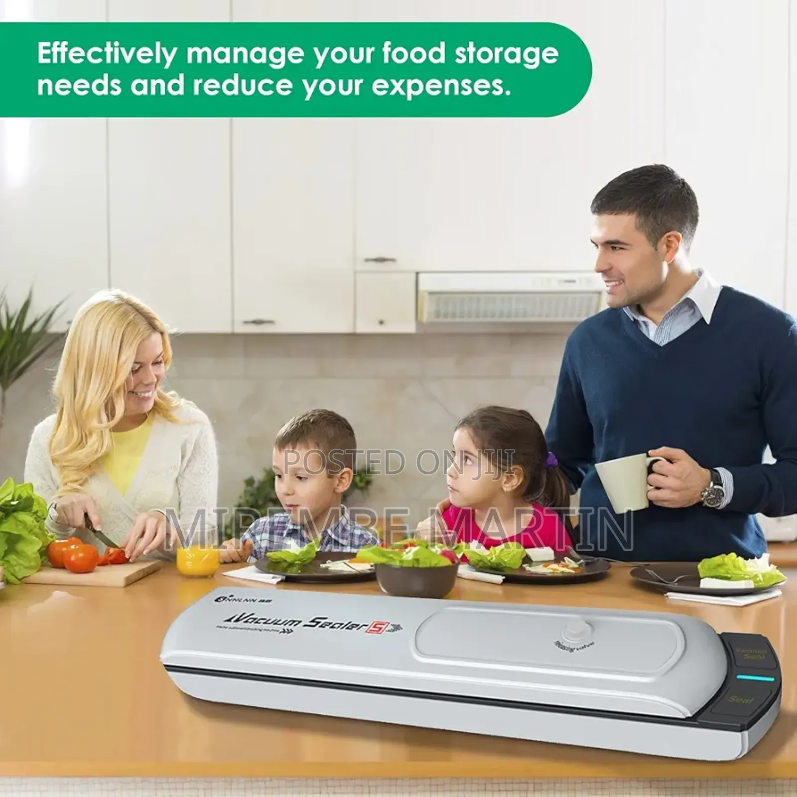 Vacuum Sealer One-Touch Sealing Machine