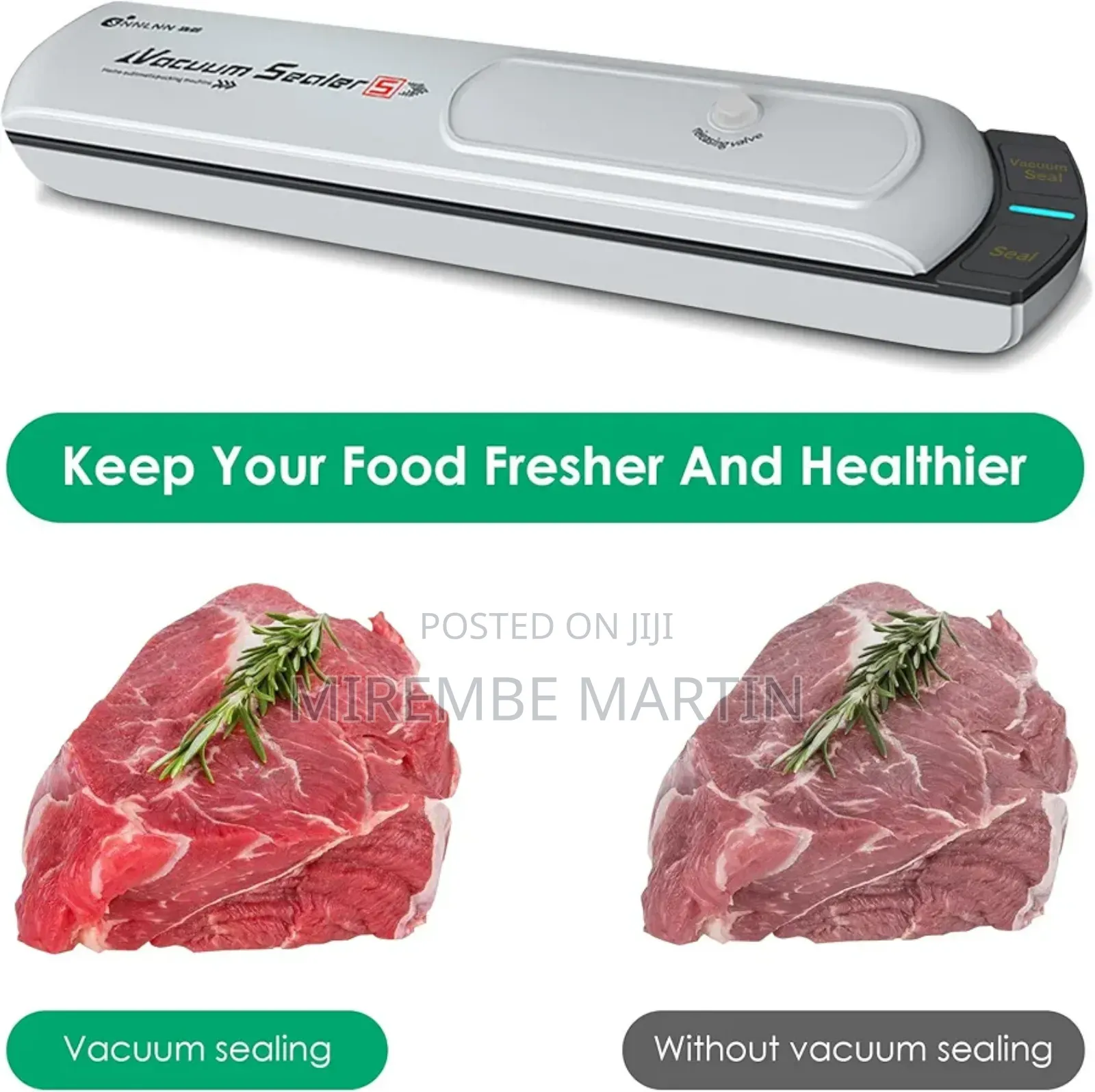 Vacuum Sealer One-Touch Sealing Machine