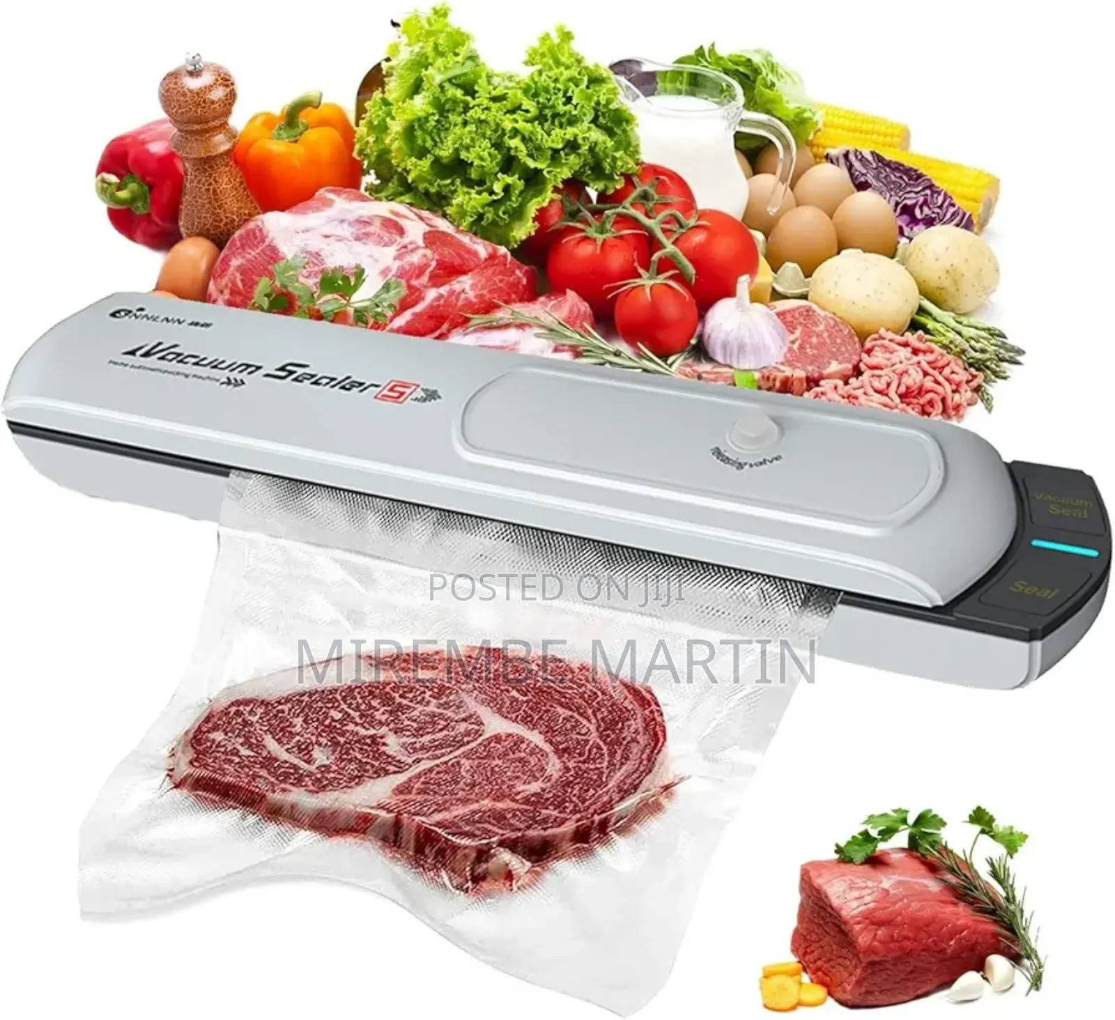 Vacuum Sealer One-Touch Sealing Machine