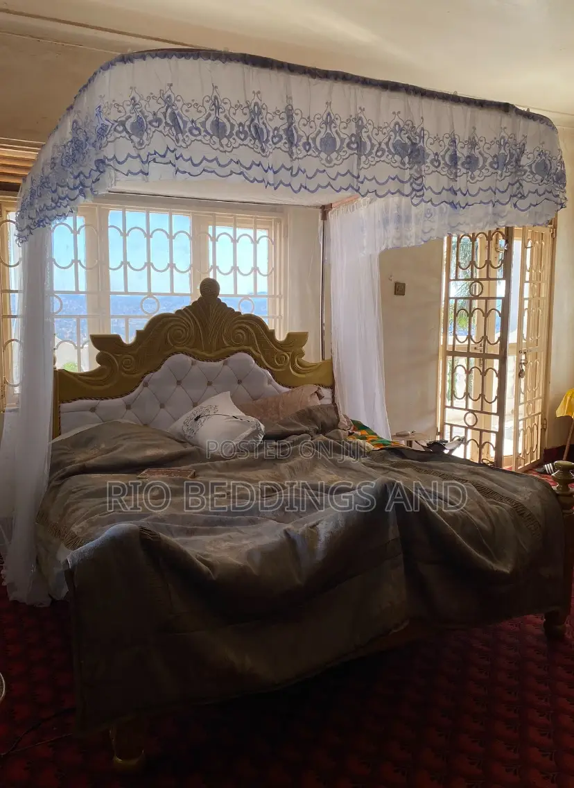 6x6 Two Stand Mosquito Net / White Color