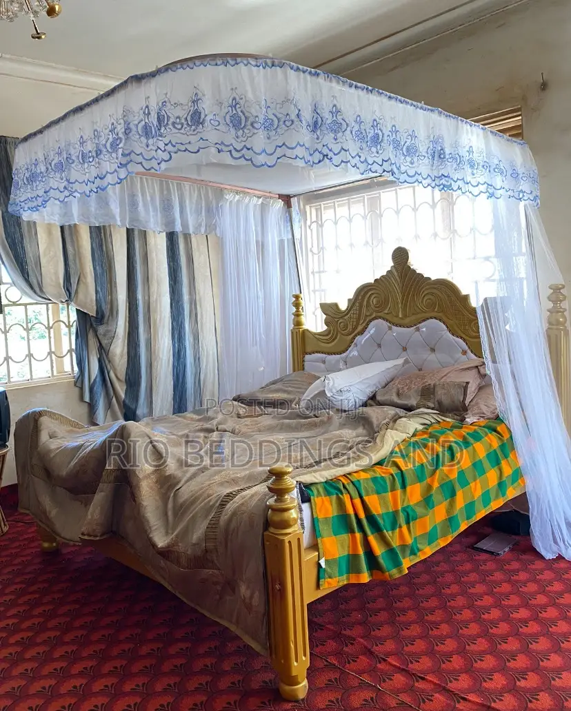 6x6 Two Stand Mosquito Net / White Color