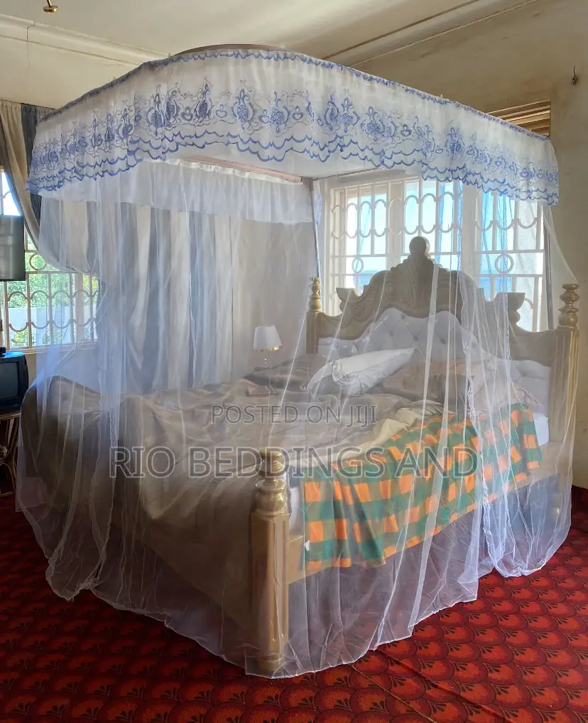 6x6 Two Stand Mosquito Net / White Color
