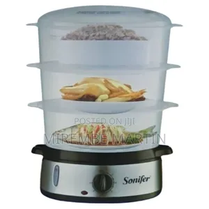 Sonifer 9l Three Tier Food Electric Steamer
