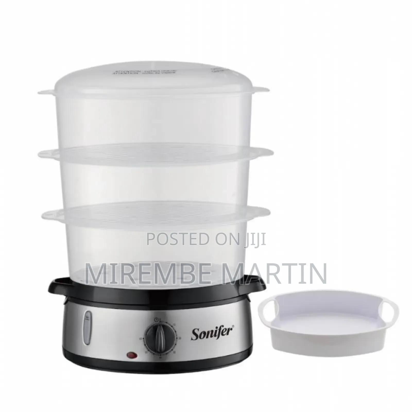 Sonifer 9l Three Tier Food Electric Steamer