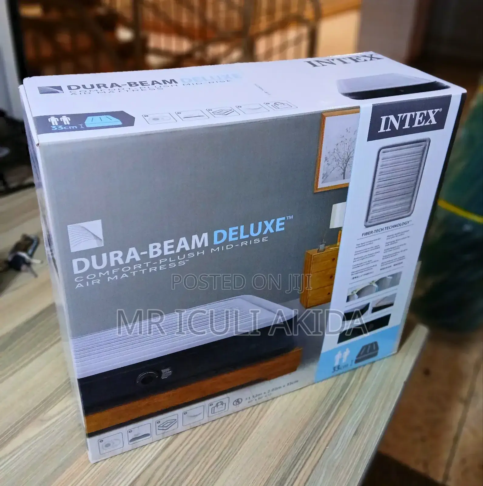 5x6 Dura Beam Deluxe Comfort Plus Mid-Rise Air Mattress