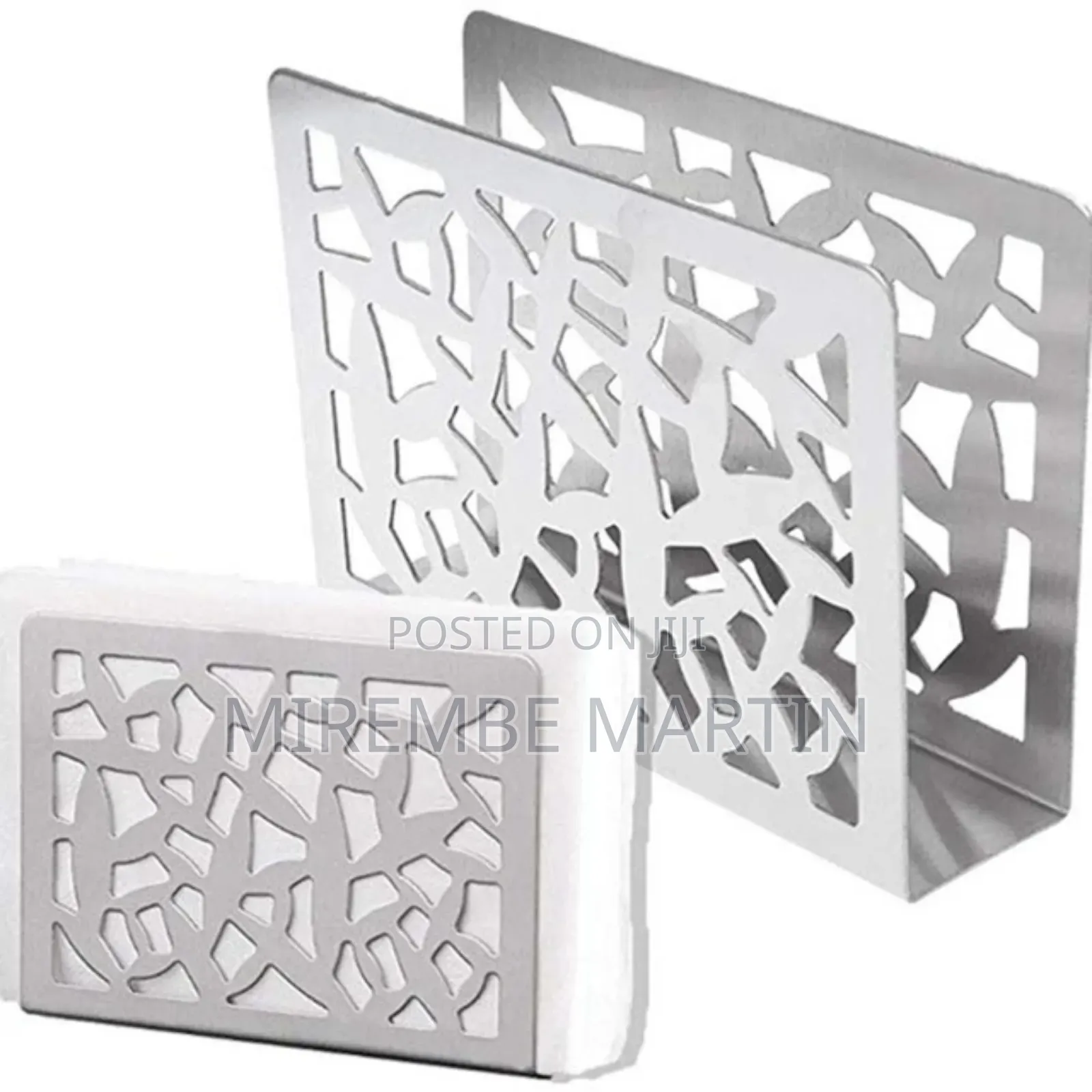 Stainless Steel Table Top Napkin Holder Paper Towel Stand