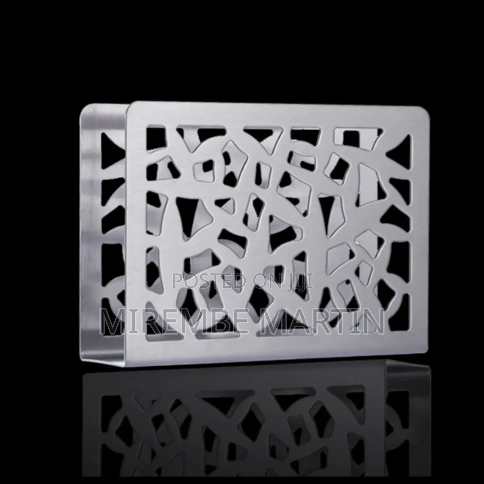 Stainless Steel Table Top Napkin Holder Paper Towel Stand
