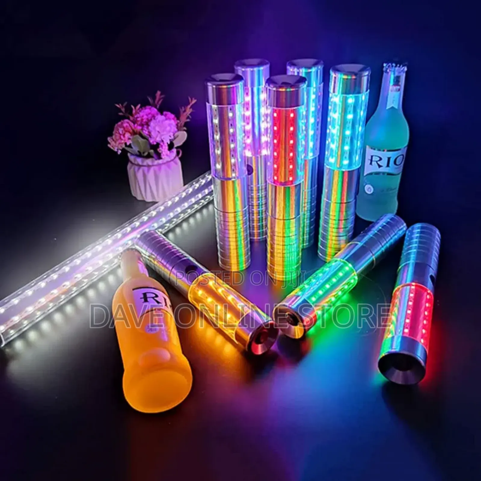 LED Strobe Baton Topper VIP Champagne Bottle Sparkler