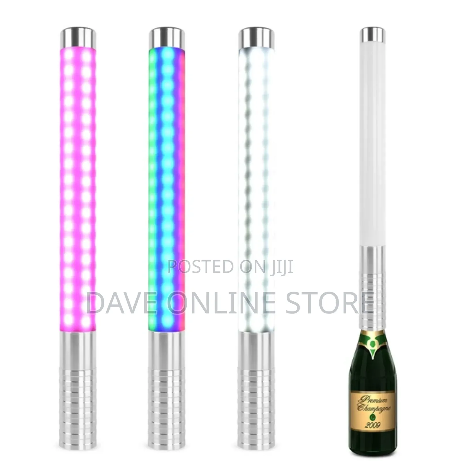 Big Size Champagne Bottle LED Strobe Baton Sparkler Light