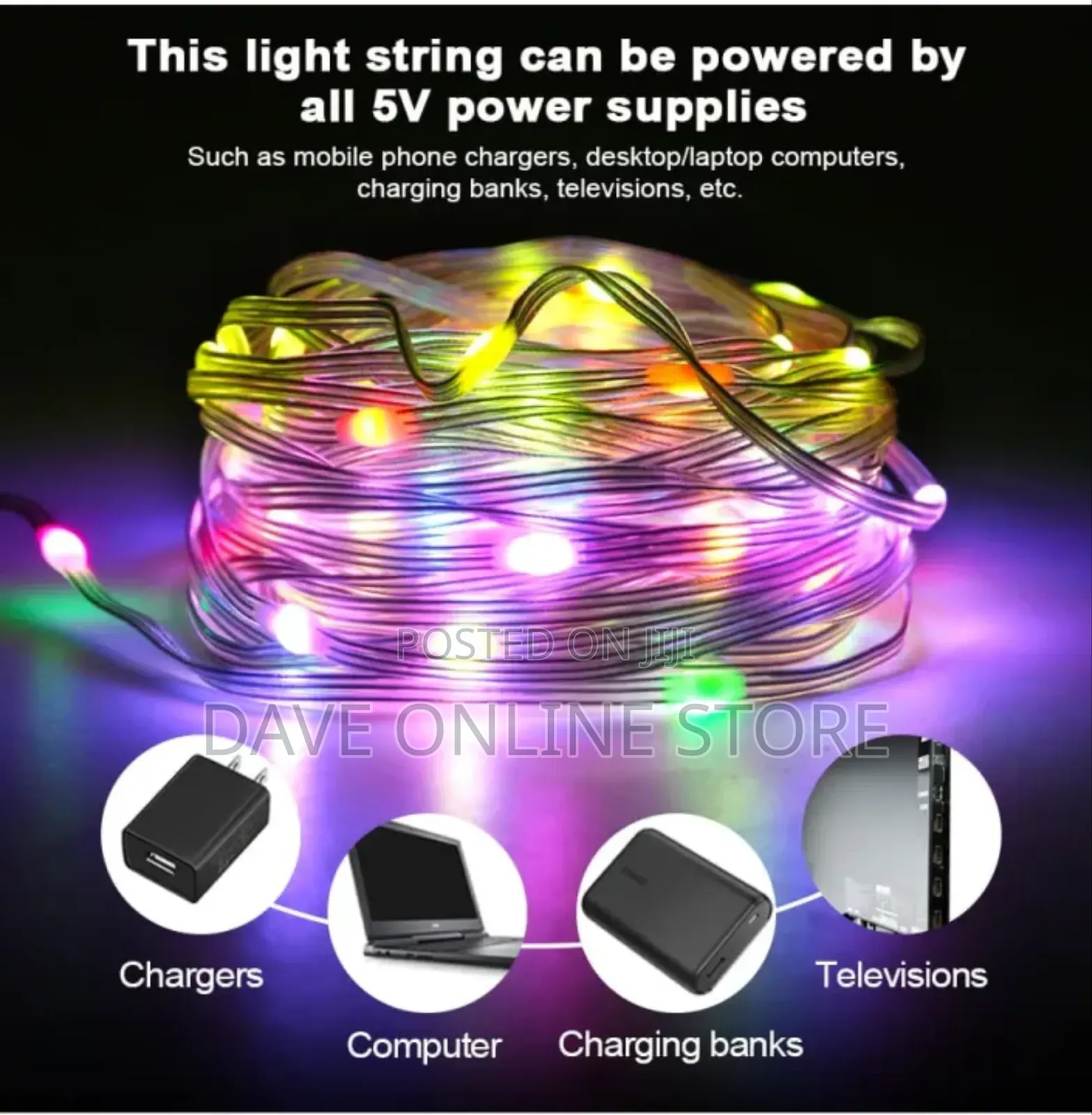 10M Super Quality Colorful Strip Led RGB Fairy Lights