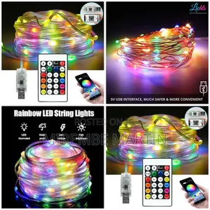 Striscia LED RBG 10M Light USB Power App Support With Remote