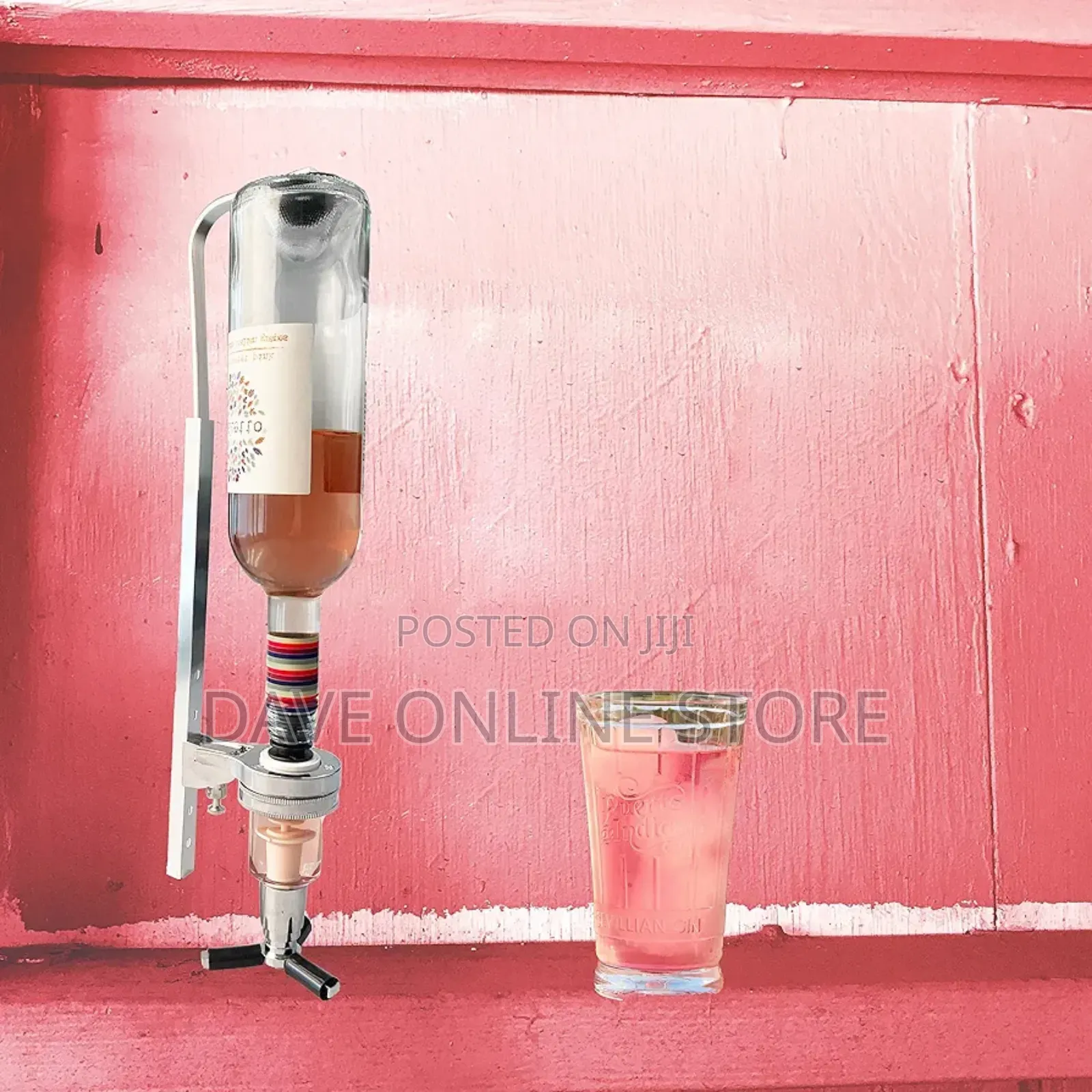 1-Bottle House Wall Mounted Liquor Dispenser