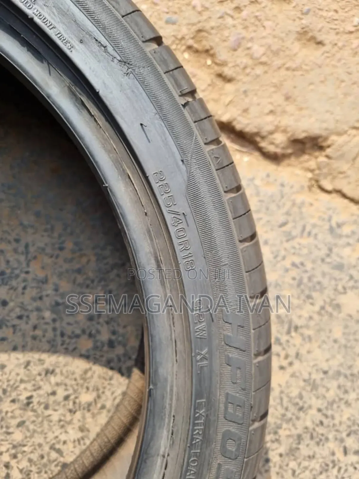 225/40r18 Foreign Used Tire
