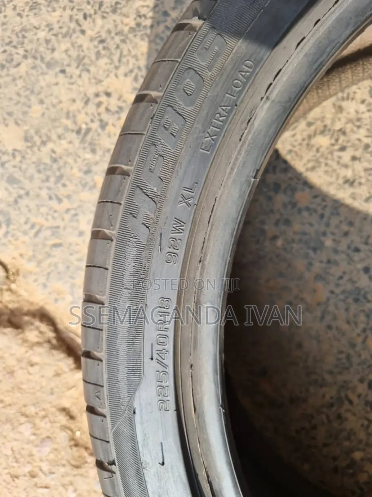 225/40r18 Foreign Used Tire