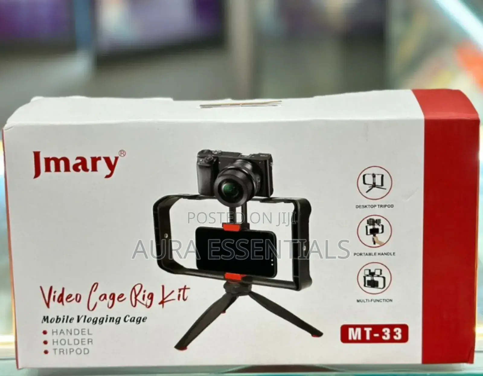 Jmary MT-33 Video Cage Rig Tripod Kit Handle