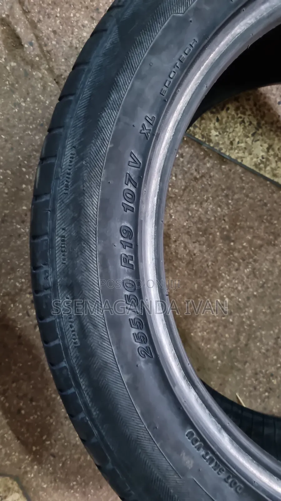 255/50r19 Foreign Used Achilles Tyres