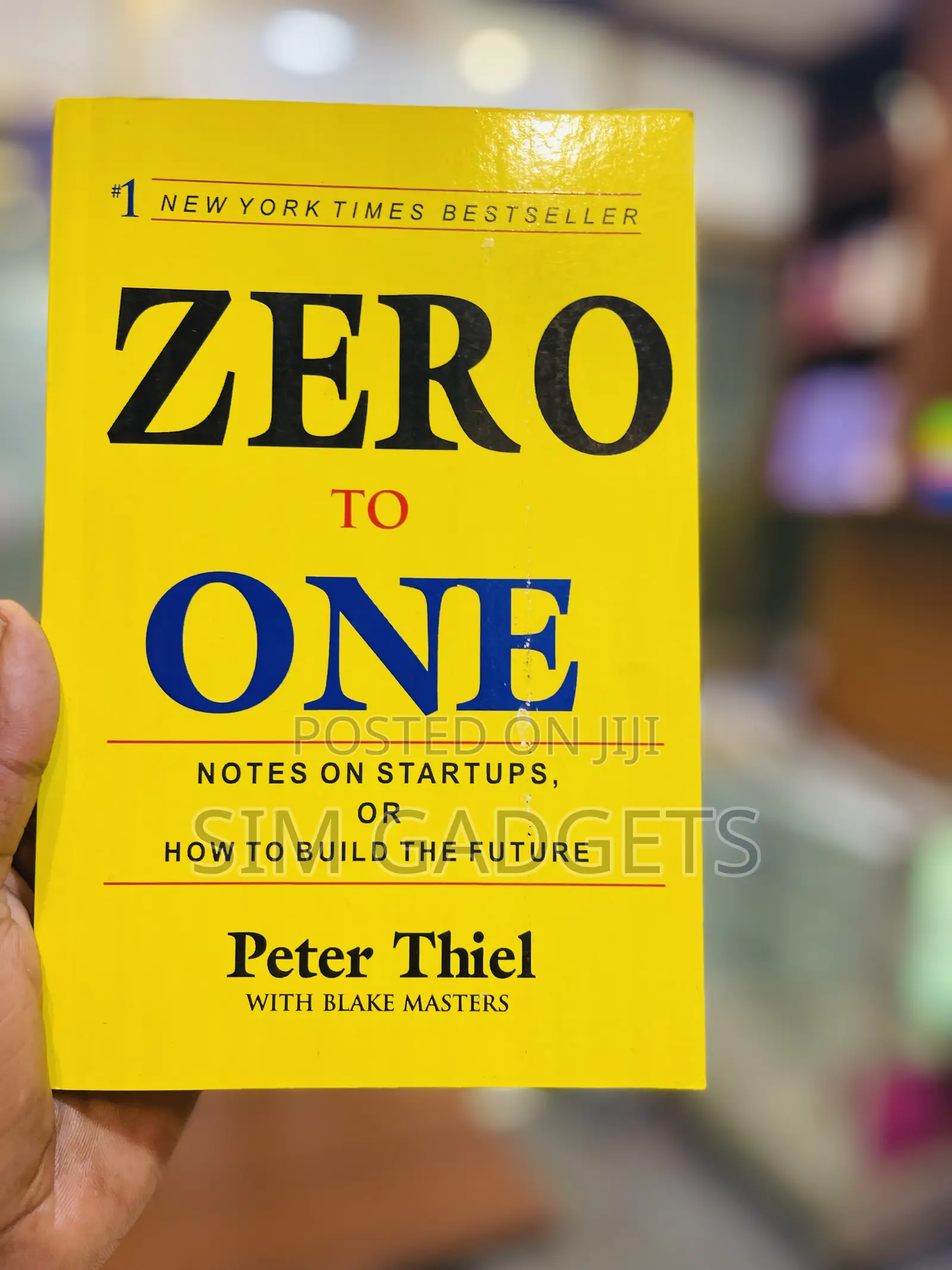 Zero to One by Peter Thiel