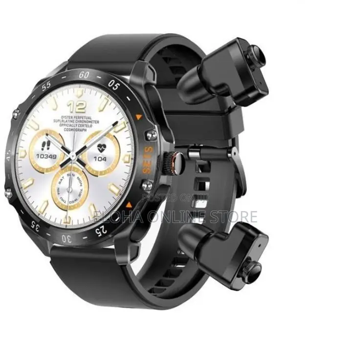 PORODO HYPE Smart Watch With Earbuds