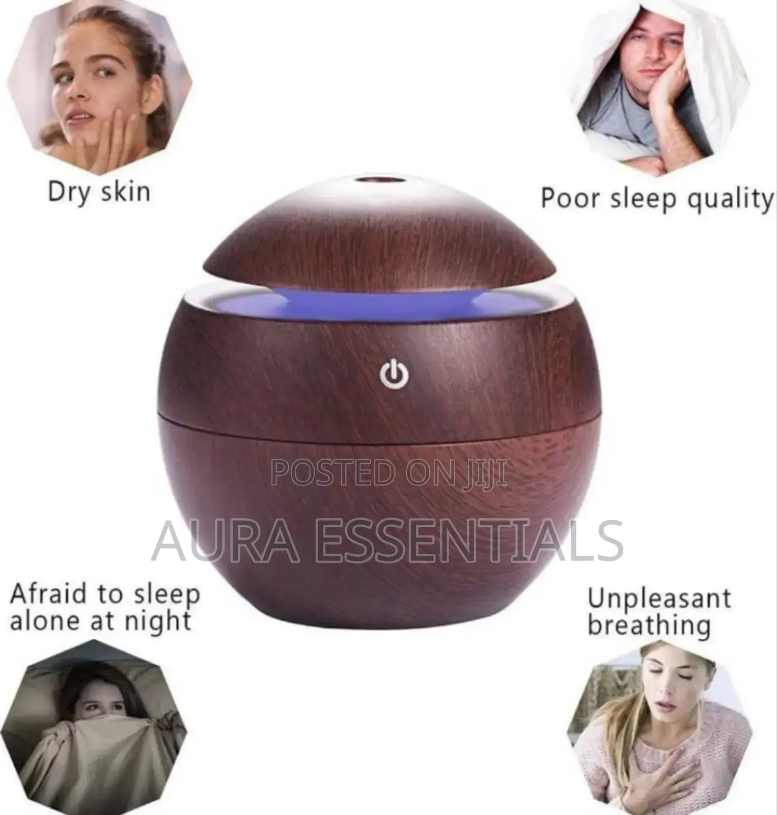 Aroma Diffuser Air Humidifier With Colorful Change
