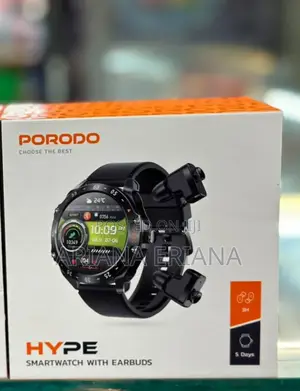 Photo - PORODO HYPE Smart Watch With Earbuds