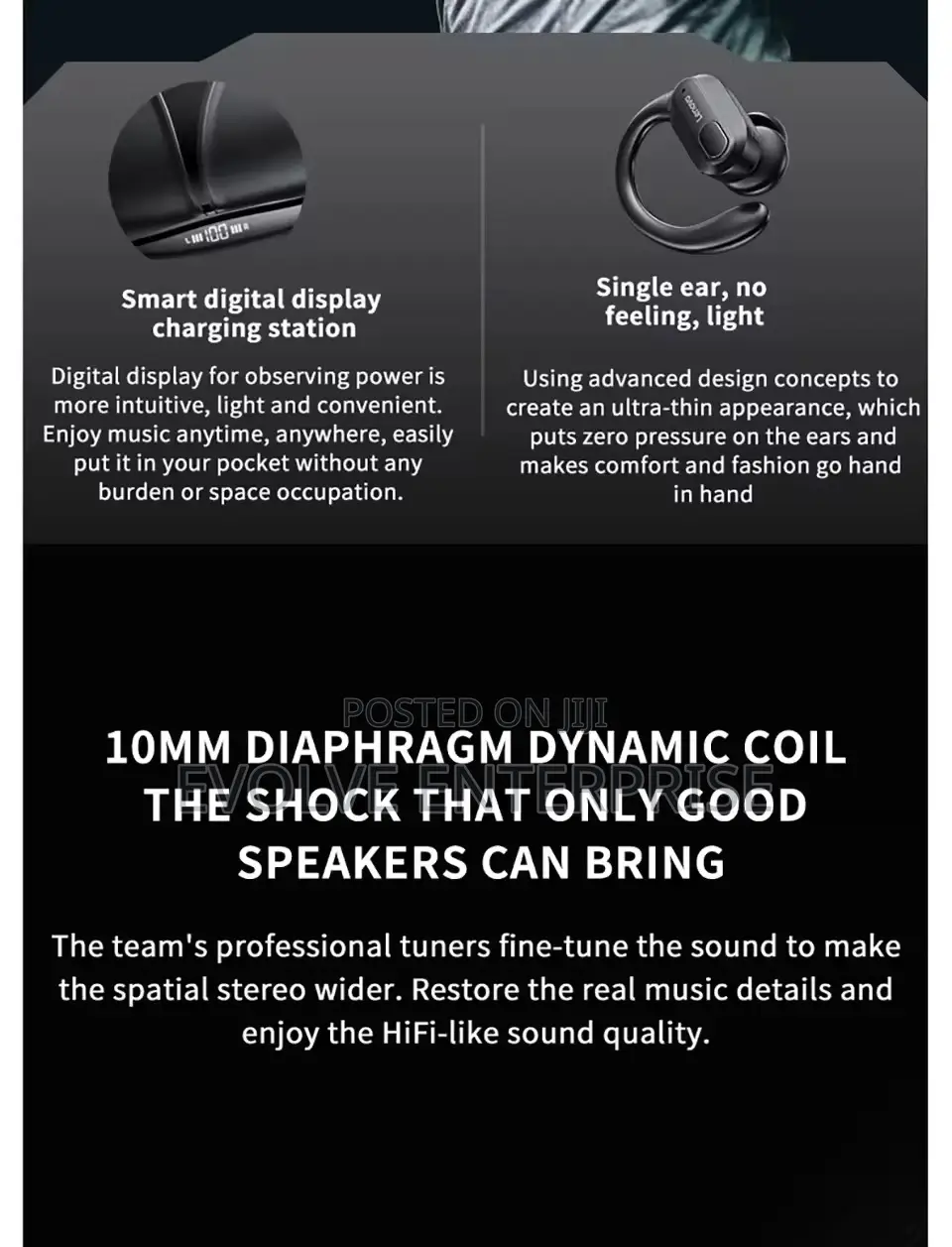 Lenovo Xt80 Earphone Wireless Bluetooth 5.3 Headset