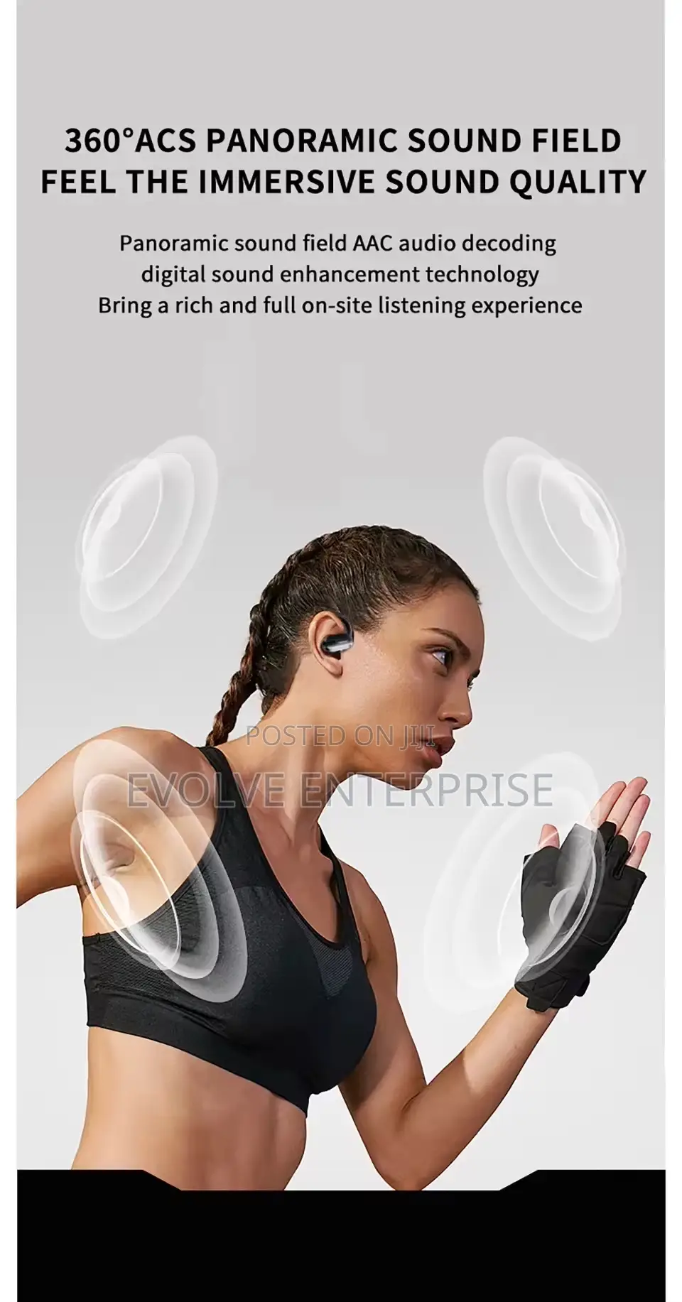 Lenovo Xt80 Earphone Wireless Bluetooth 5.3 Headset