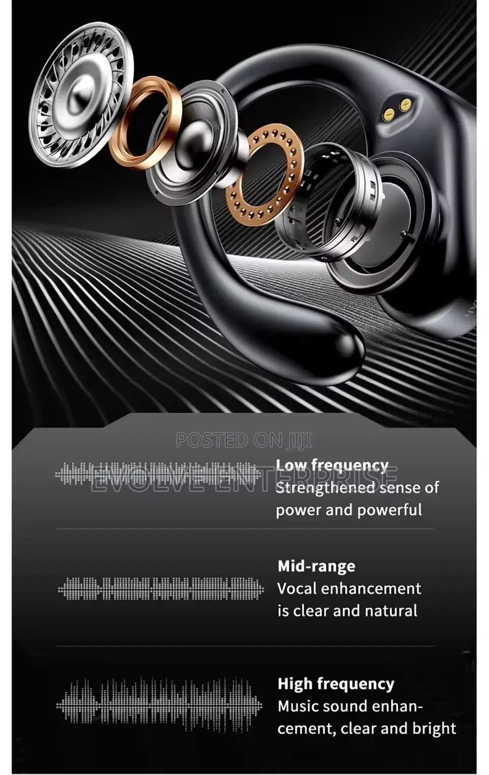 Lenovo Xt80 Earphone Wireless Bluetooth 5.3 Headset