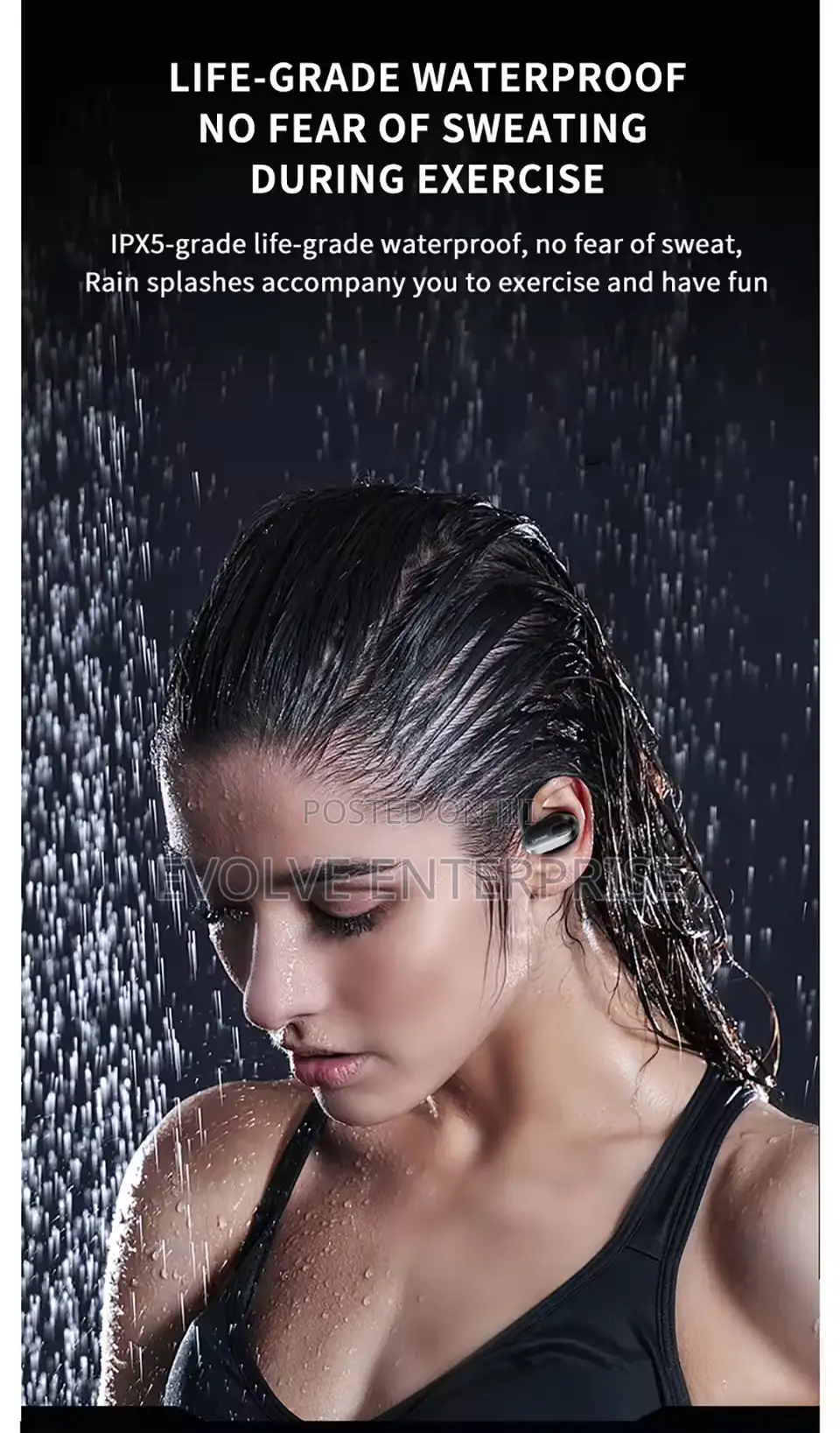 Lenovo Xt80 Earphone Wireless Bluetooth 5.3 Headset