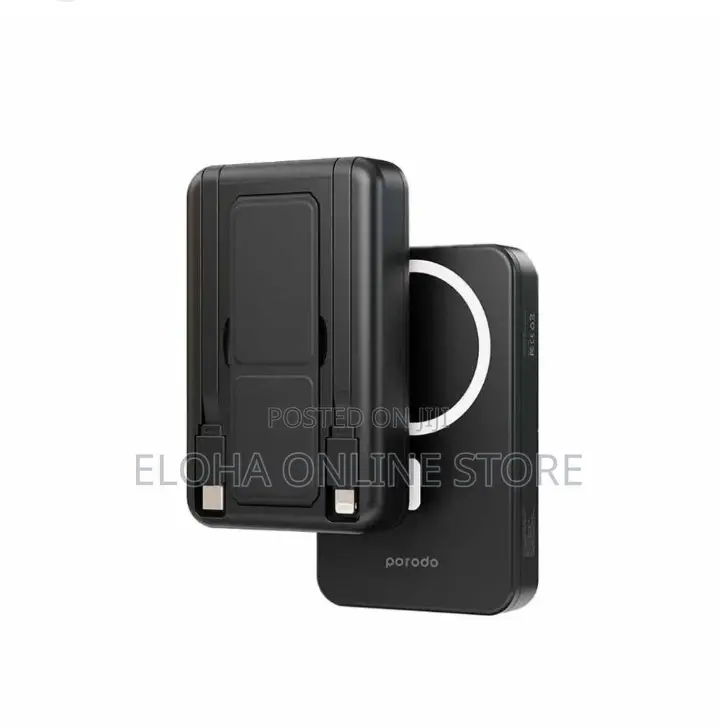 PORODO 10,000mah Magsafe Grip Power Bank