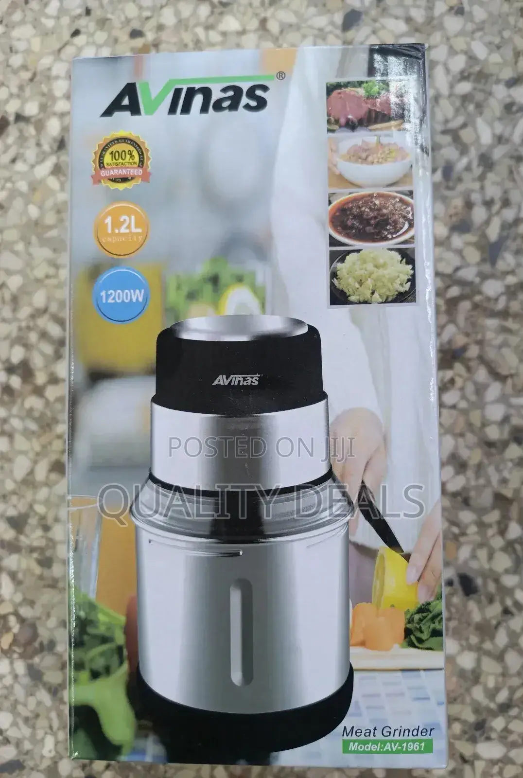 Avinas Stainless Steel Mini Meat Grinder