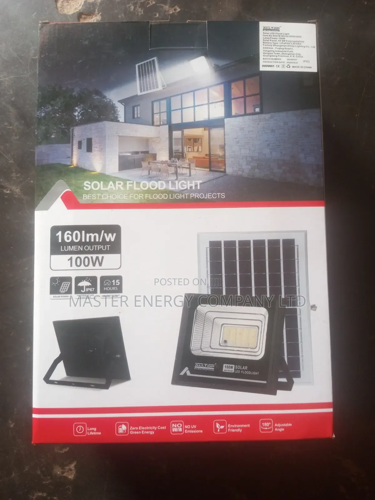 100w Solar Flood Lights Hend