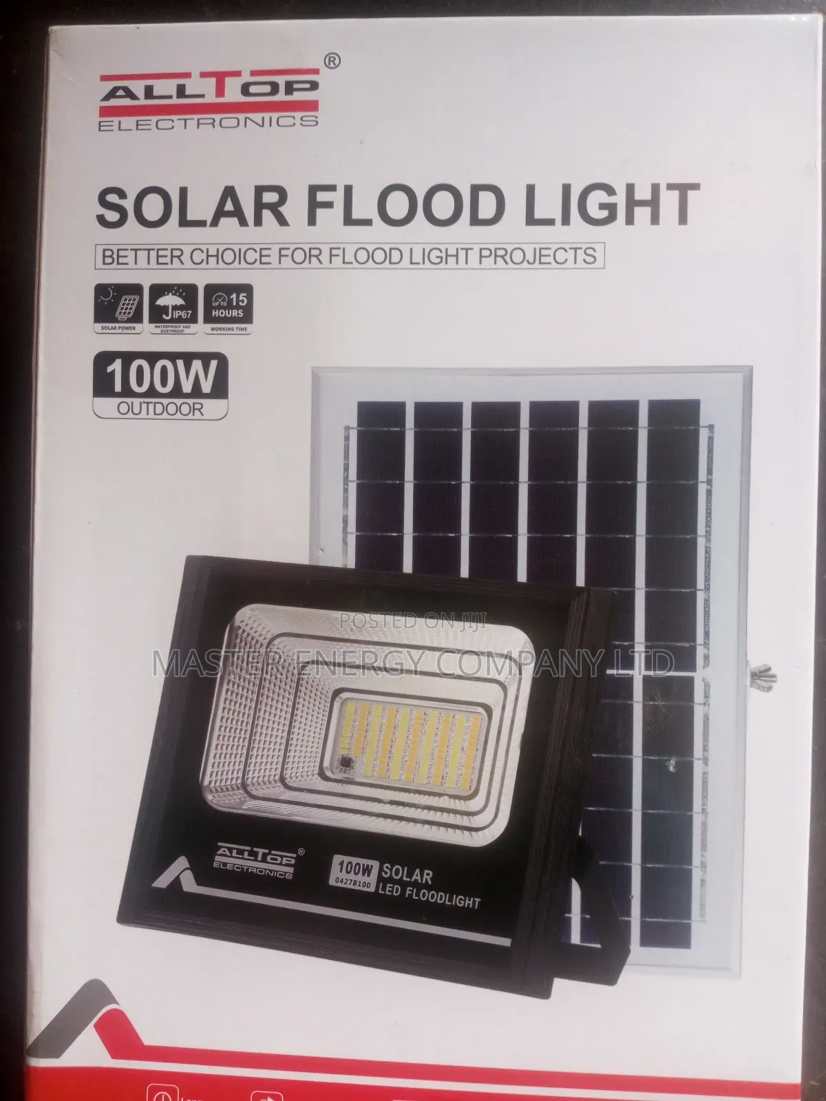 100w Solar Flood Lights Kasi