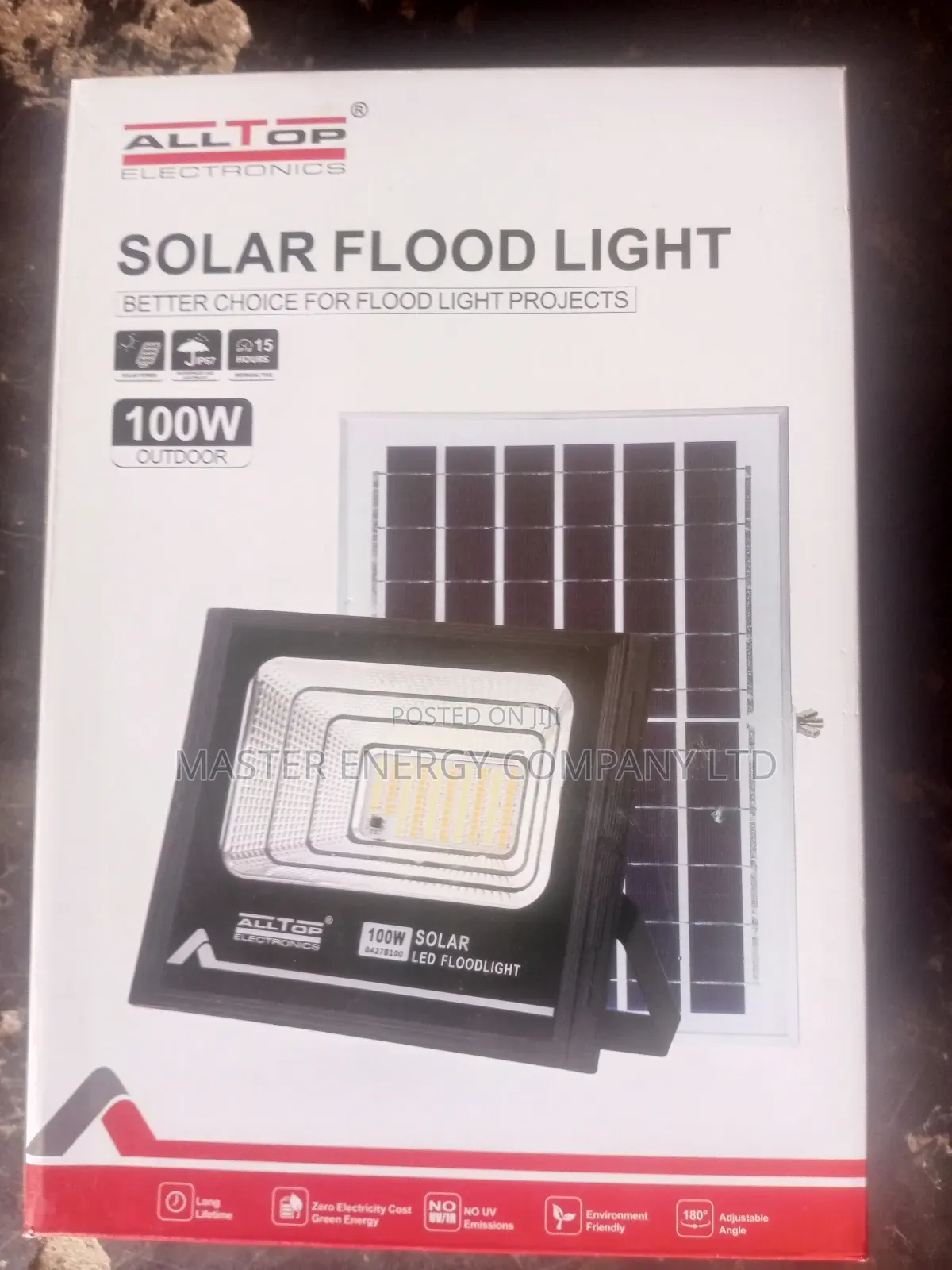 100w Solar Flood Lights Frih
