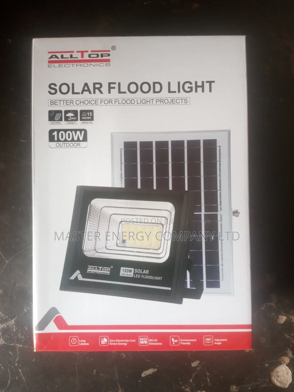 100w Solar Flood Lights Alltop Kogug