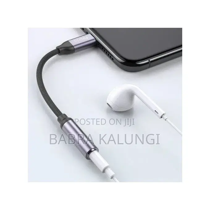 Yesido Audio Cable Lightning USB-C to 3.5MM