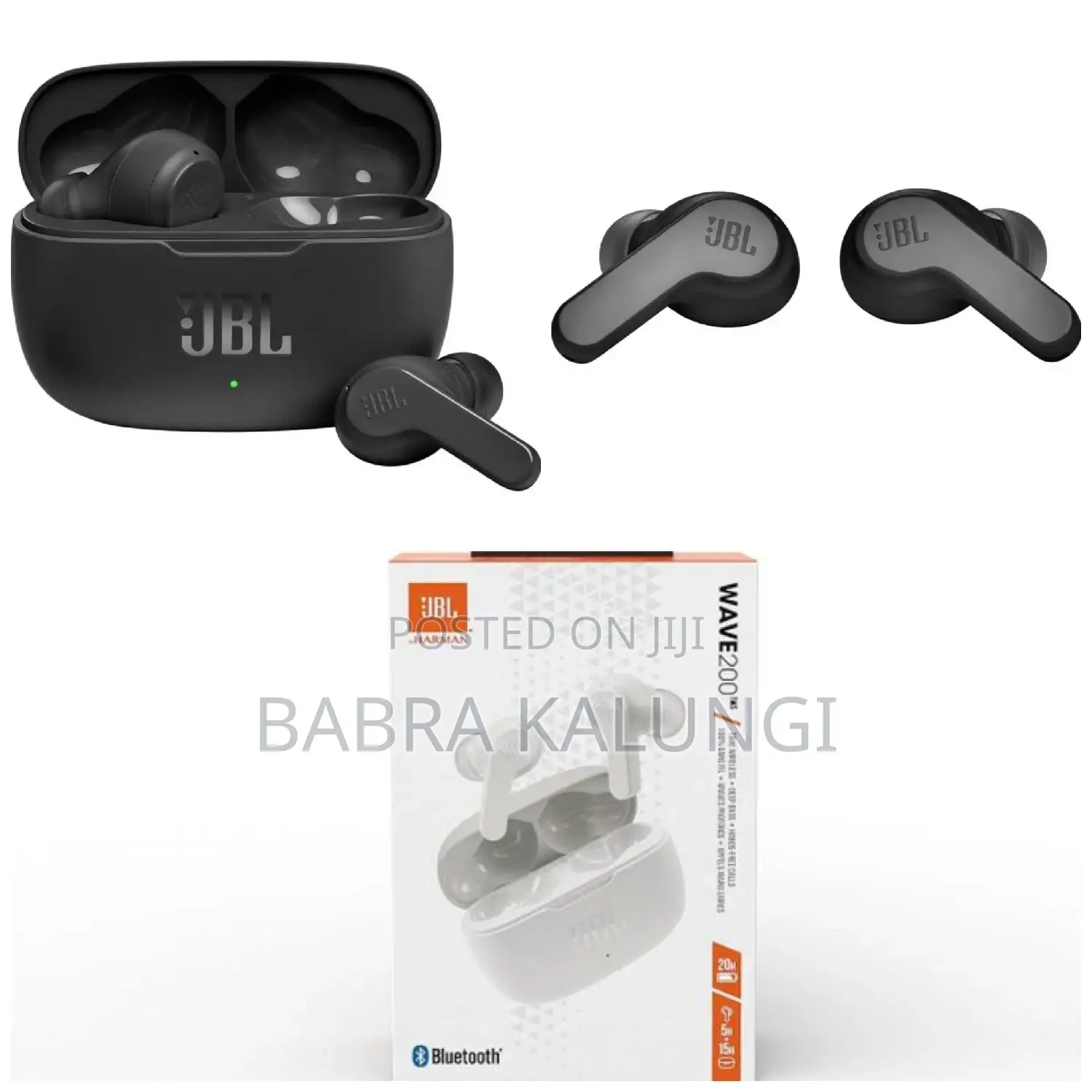 JBL Wave 200TWS Wireless in-Ear Headphones - Bluetooth