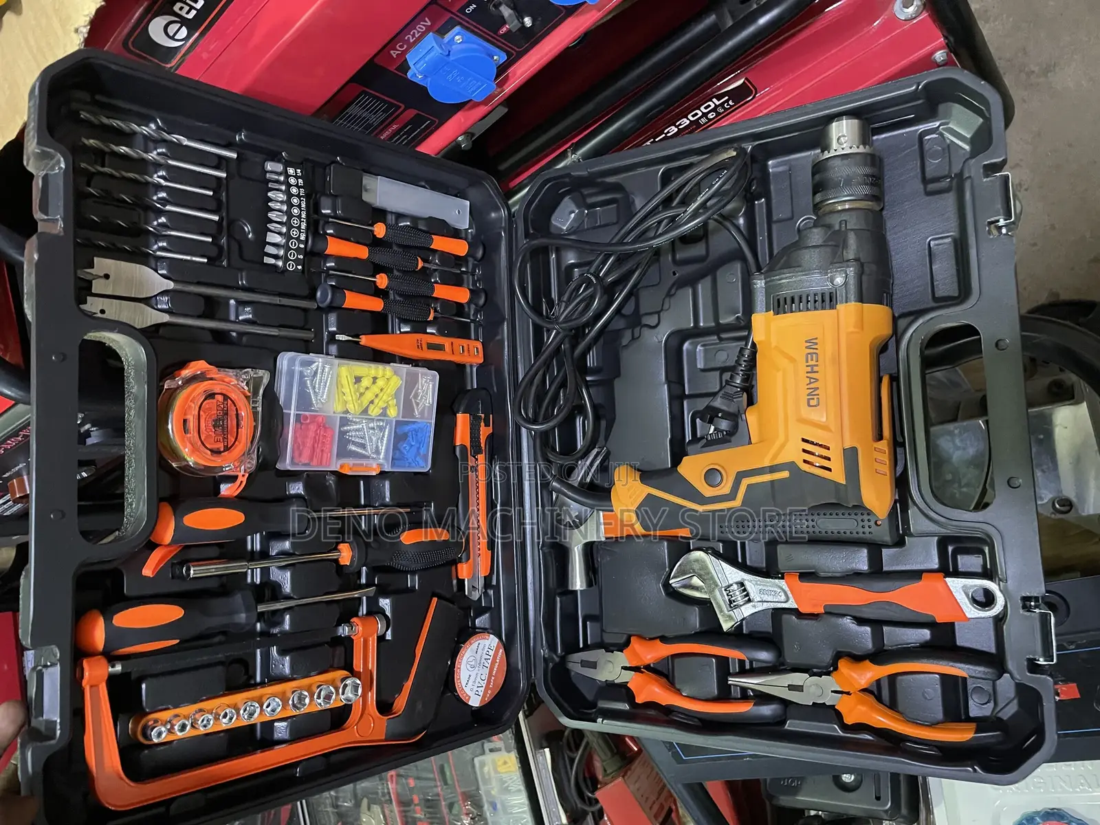 Tool Set With Drill